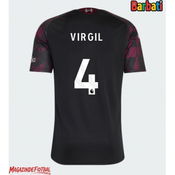 Liverpool Virgil van Dijk #4 Tricou Fotbal Replică 2026-27 Barbati Treilea